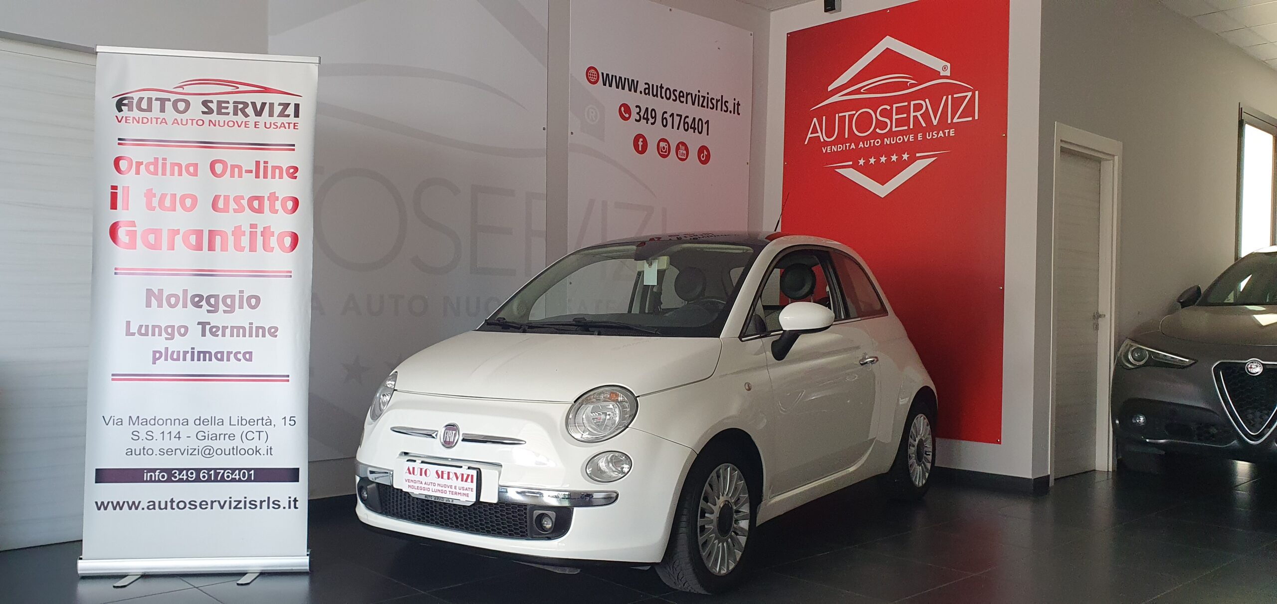 Fiat 500 1.2 benzina 70cv Lounge